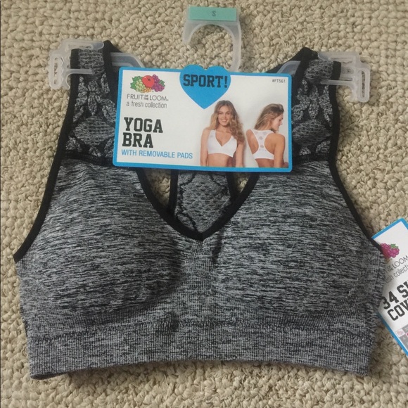 fruit of the loom yoga bra